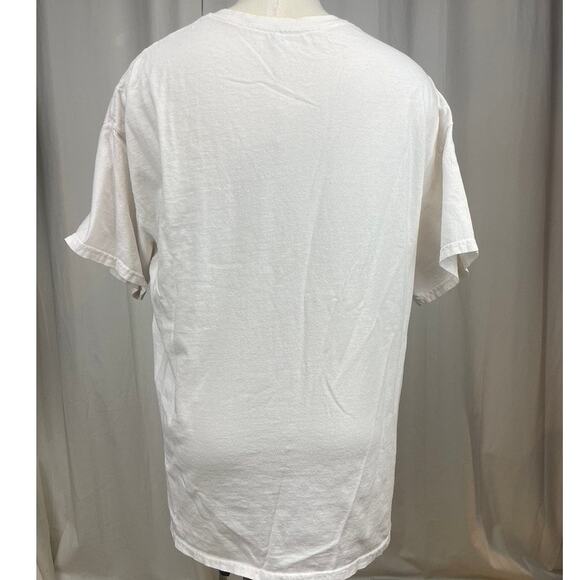 Vintage LAS VEGAS Flamingo Pinup T-Shirt Mens (XL) Bottoms Up Skate Stripper Y2K - Picture 3 of 6